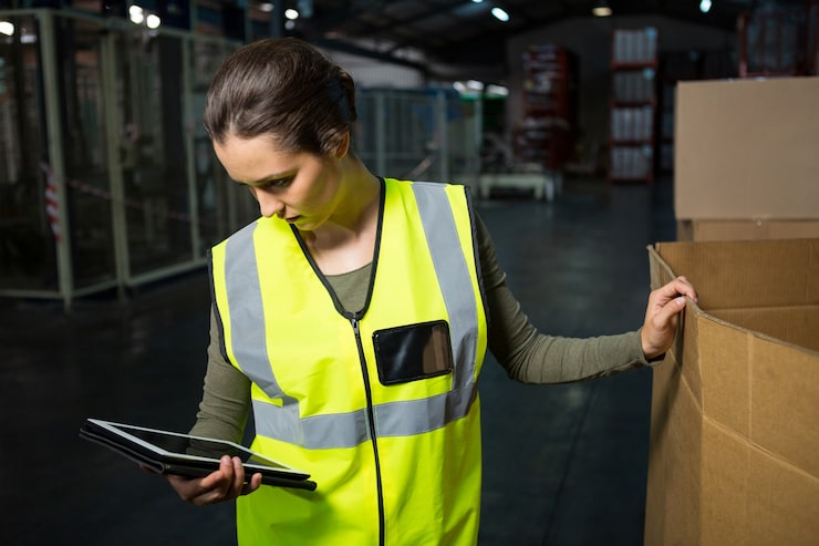 female-worker-using-tablet-pc-warehouse_107420-96539